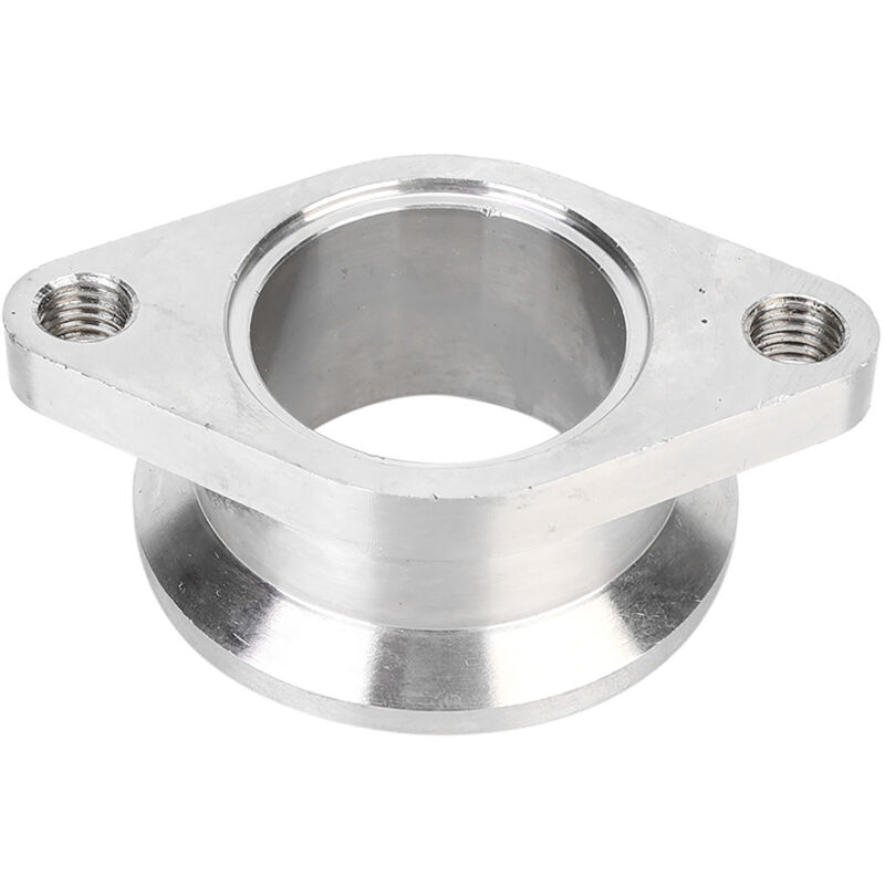Edelstahl-v-band-anschlussadapter 1,5 Zoll Auf 1,7 Zoll Mv-r, Universelle Passform Mit Silberner Oberfläche Für Turbosysteme.
