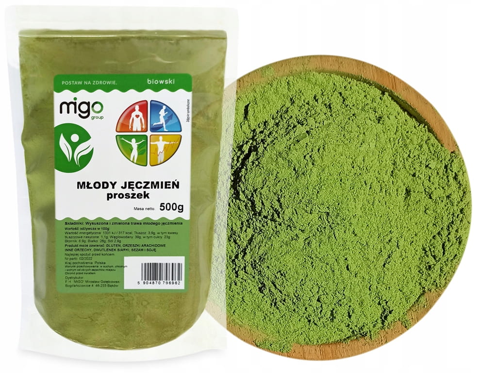 Grünes Gerstenmehl (500 G) - Migogroup