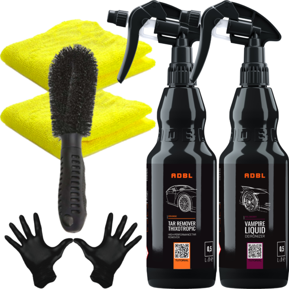 Adbl Tar Remover Teerentferner + Enteisenungsmittel Für Felgenlack