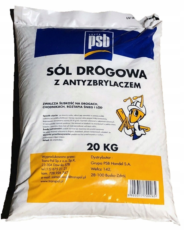 Trans-pal Psb Streusalz Mit Trennmittel 20 Kg