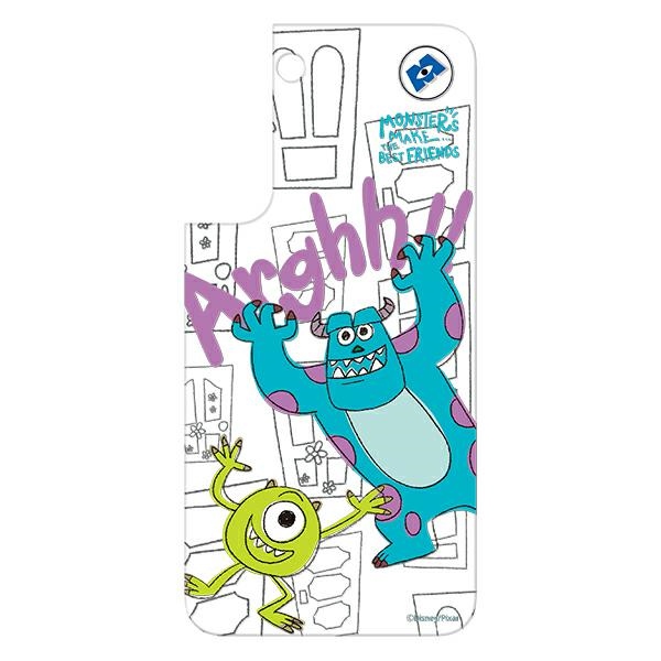 Samsung Galaxy S22 Disney Monsters Weiße Schutzhülle