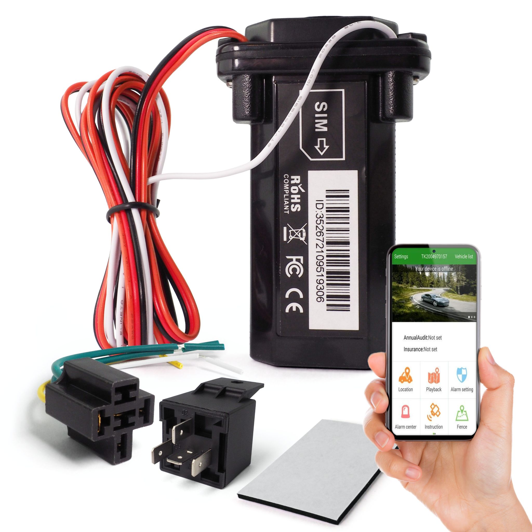 Gps-auto-tracker 4g Kostenlose Kraftstoffabschalt-app
