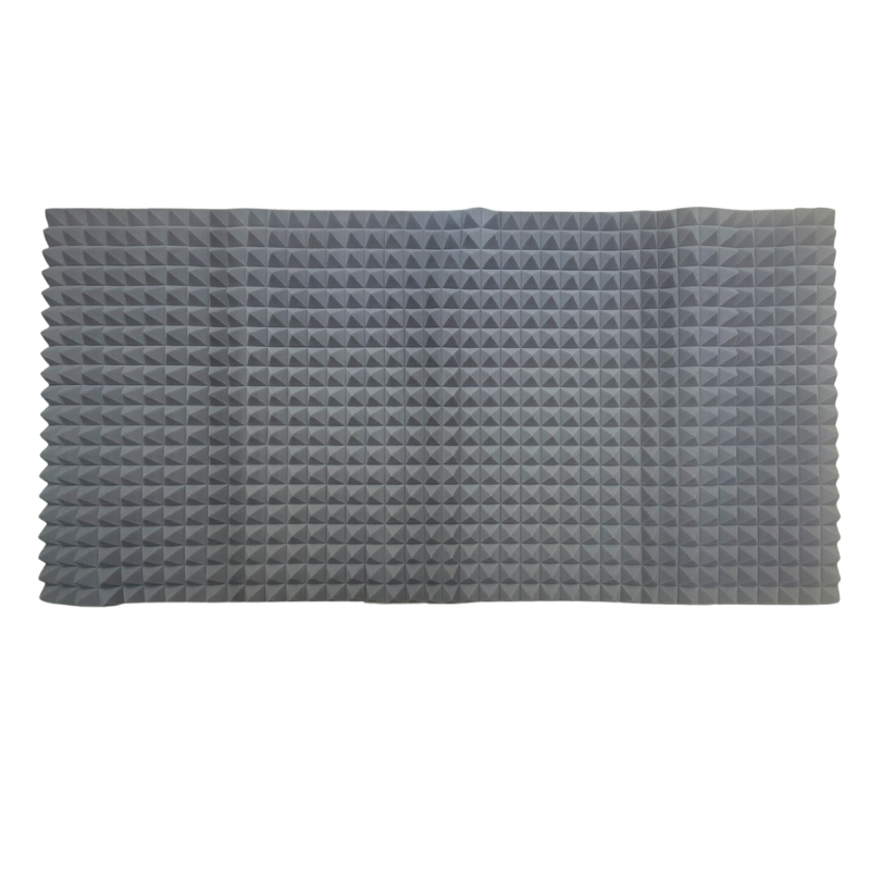 Dna Amr1 Graue Akustikmatte, Selbstklebender Schallschutzschaumstoff Zur Reduzierung Von Echo Und Nachhall, 200 X 100 X 5 Cm
