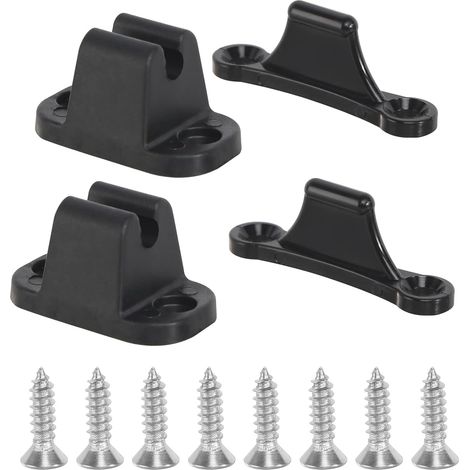 2-teiliges Türbefestigungsset, T-förmiger Türclip Für Wohnwagen, Türstopper Für Wohnwagen, Wohnmobile, Boote Und Kleiderschränke