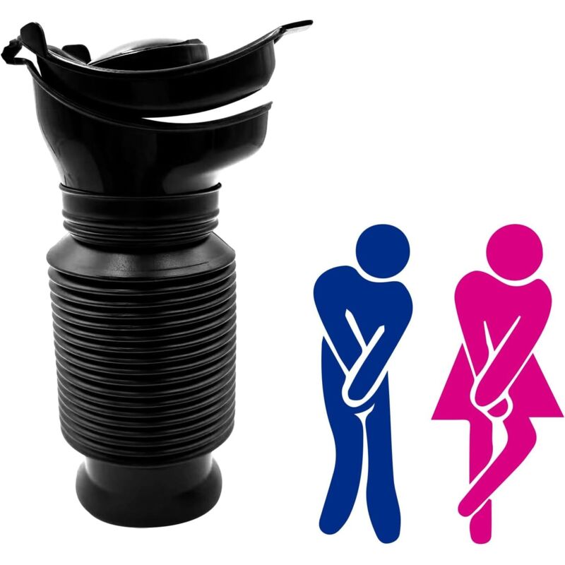 Ausziehbares Urinal 750 Ml Für Männer/frauen – Tragbare, Wiederverwendbare Urinalflasche, Praktisch Für Camping, Auto Und Reisen