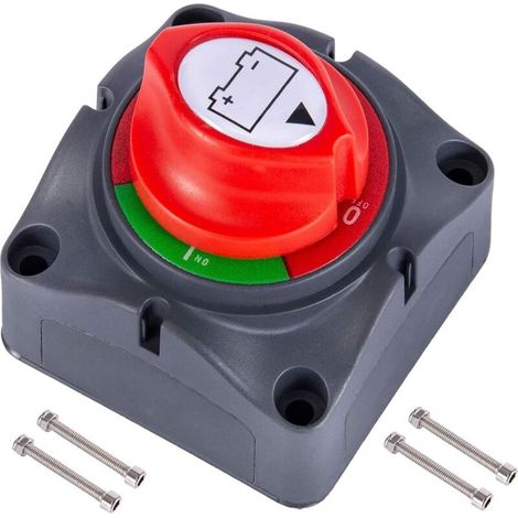 12v-48v Batterietrennschalter, 275a Wasserdichter Trennschalter Für Autos Und Boote