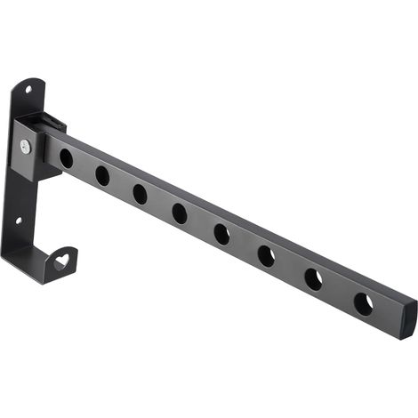 Wandkleiderstange, Faltbarer Wandwäscheständer 32 X 12,7 Cm, Faltbarer Wandkleiderständer, Faltbarer Haken Mit 8 Aufhängelöchern