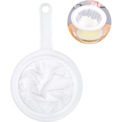 Lebensmittelfilter, Nylon-feinsieb Mit Griff, 100-mesh-küchensieb, Kunststoff-küchensieb Für Saft, Milch Und Kaffee