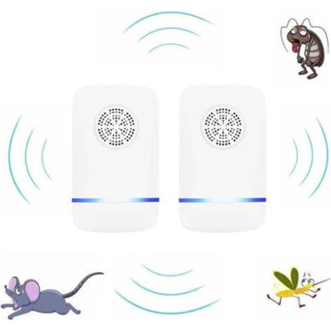 2-teiliges Ultraschall-mückenabwehrgerät, Ultraschall-mückenabwehrgerät, Ultraschall-insektenabwehrgerät, Ultraschall-fledermausabwehrgerät, Ultraschall-mückenabwehrgerät, Gegen Mücken
