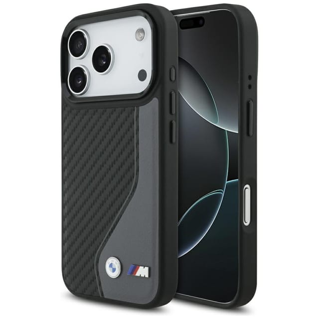 Bmw M Carbon Logo Magsafe Hülle Für Iphone 17 Pro Anthrazit