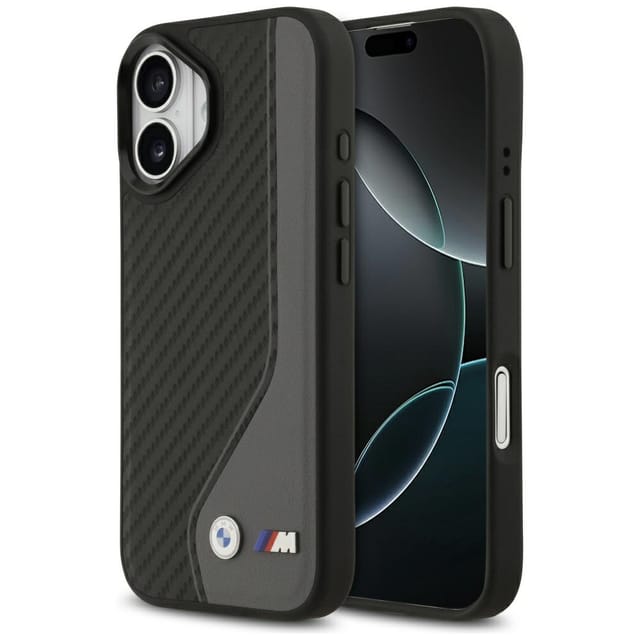 Bmw M Carbon Logo Magsafe Hülle Für Iphone 17 Anthrazit