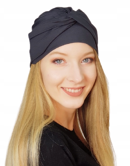 Sara Damenturban Anthrazit 307 Hut Ohne Muster Auch Nach Chemotherapie