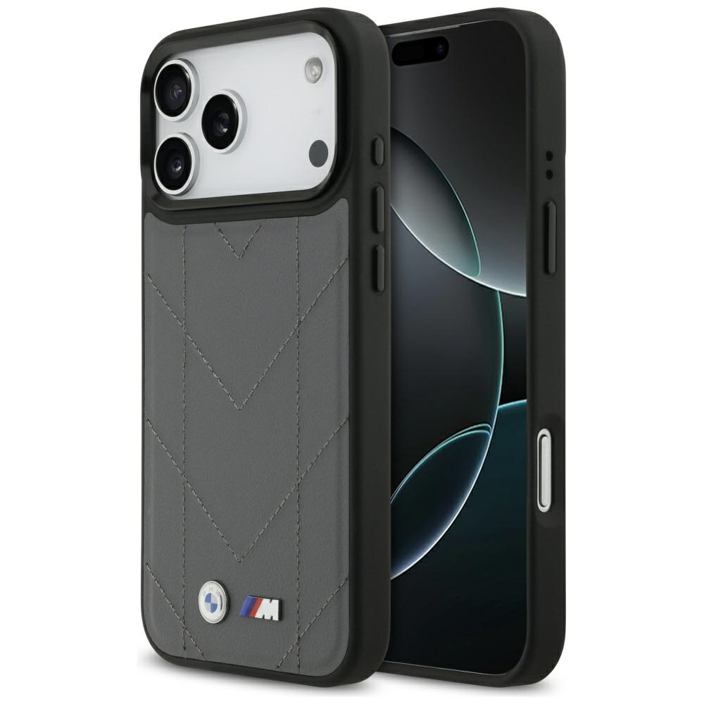 Bmw M Magsafe Hülle Mit Gestepptem Logo Für Iphone 17 Pro Max, Anthrazit
