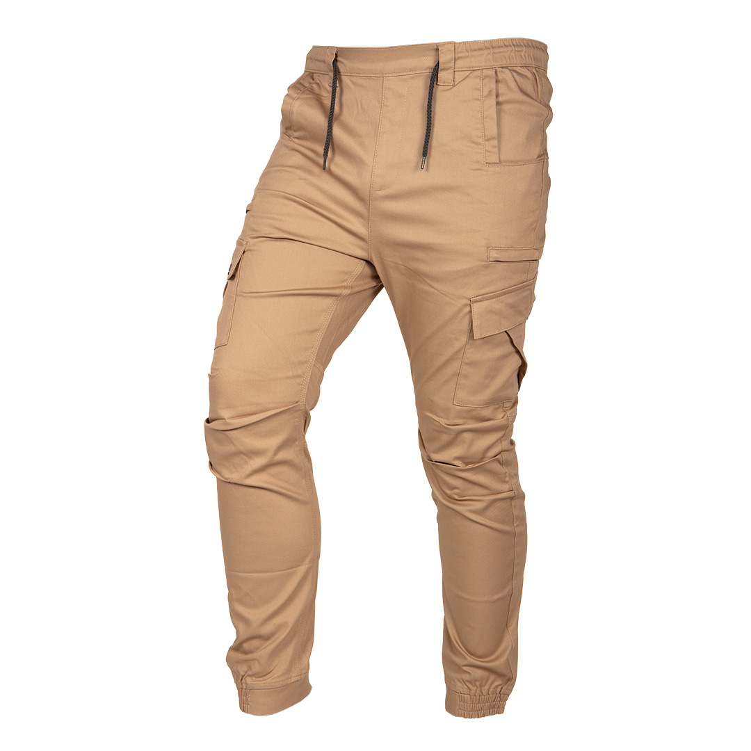 Beigefarbene Outdoor-jogginghose, Größe S