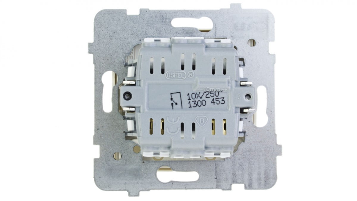 As Einzelschalter Mit Beleuchtung Ecru Łp-1gs/m/27