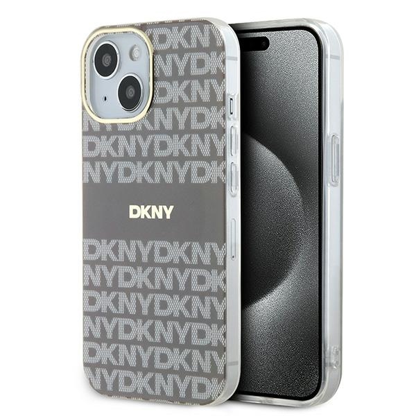 Dkny Dkhmp15shrhsee Iphone 15 / 14 / 136,1" Beiges Hardcase Iml Mono & Stripe Magsafe