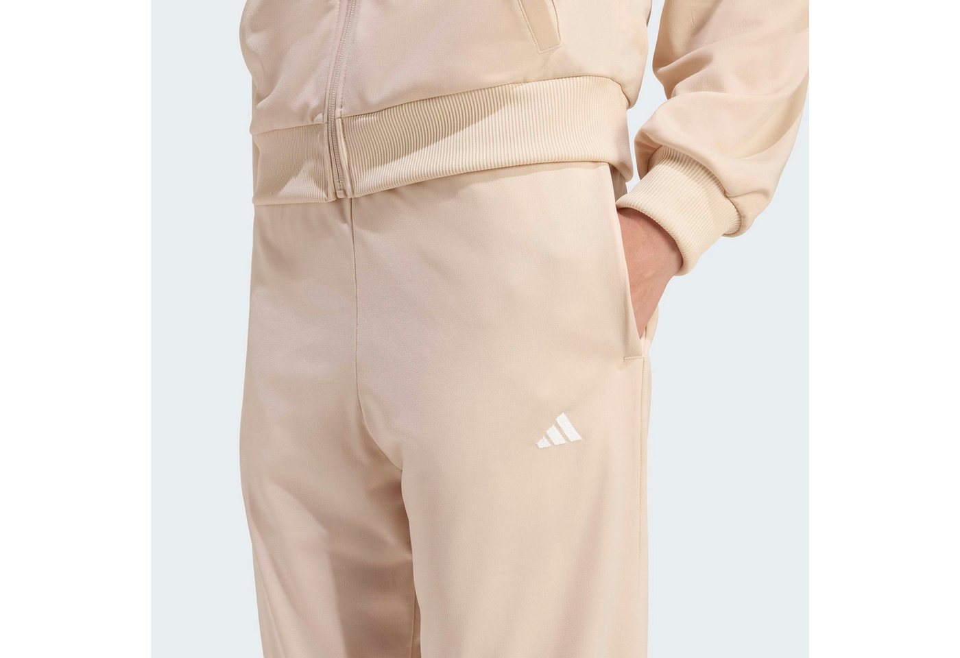 Adidas Damen-trainingsanzug-set Essentials Feel Cozy Beige Kb8459 R M