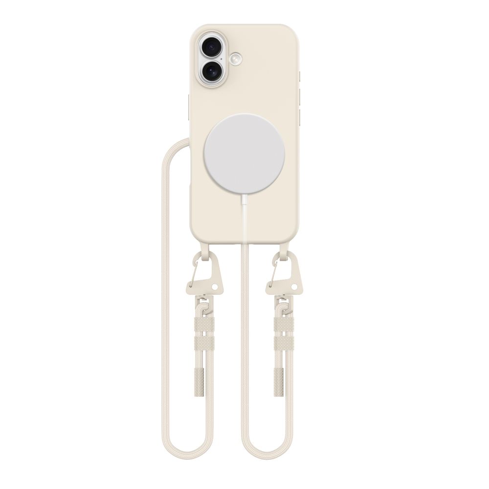 Tech-protect Magnetkette Magsafe Iphone 16 Cosmic Latte