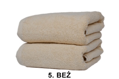 Beigefarbenes Baumwollhandtuch Von City Sklep, Größe 50 X 100 Cm