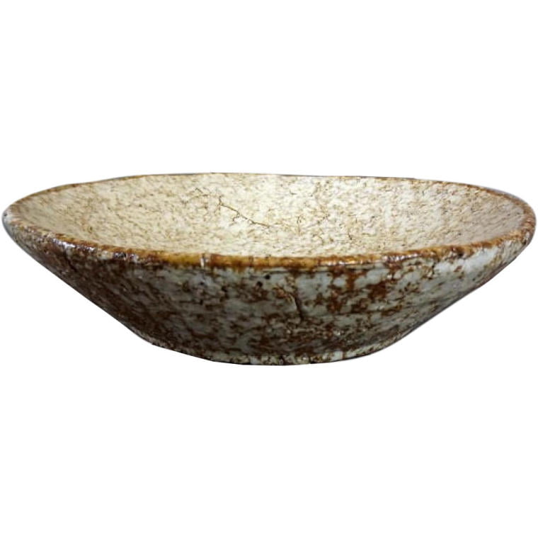 Dekorative Steinplatte Mit Rissmuster Und Streifen, Cremefarben, 30 X 8 Cm