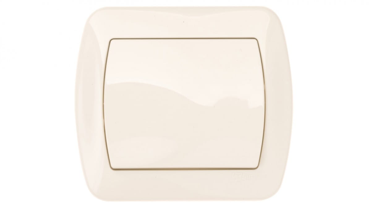 Simon Akord Einpoliger Schalter Beige Aw1/12