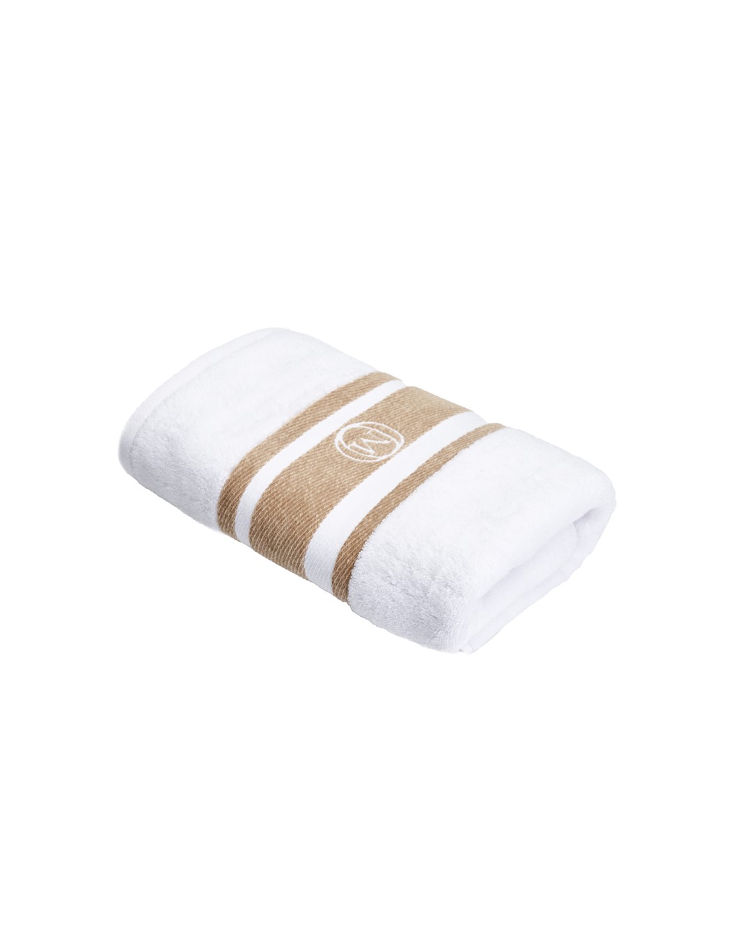 Monogram Linea Handtuch 50x100cm Hellbeige / Officine Monogram