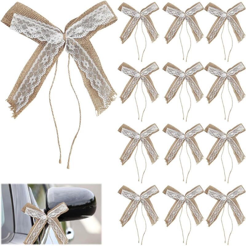 Set Mit 30 Dekorativen Schleifen Für Autos, Dekorative Bänder Für Autos, Schlafzimmer, Kleidung, Haare