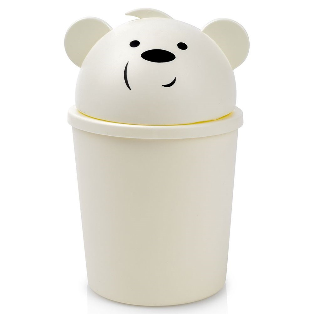 Kleiner Kinderbadezimmer-abfalleimer, Tisch-/arbeitsplatten-abfalleimer, 1,5 L