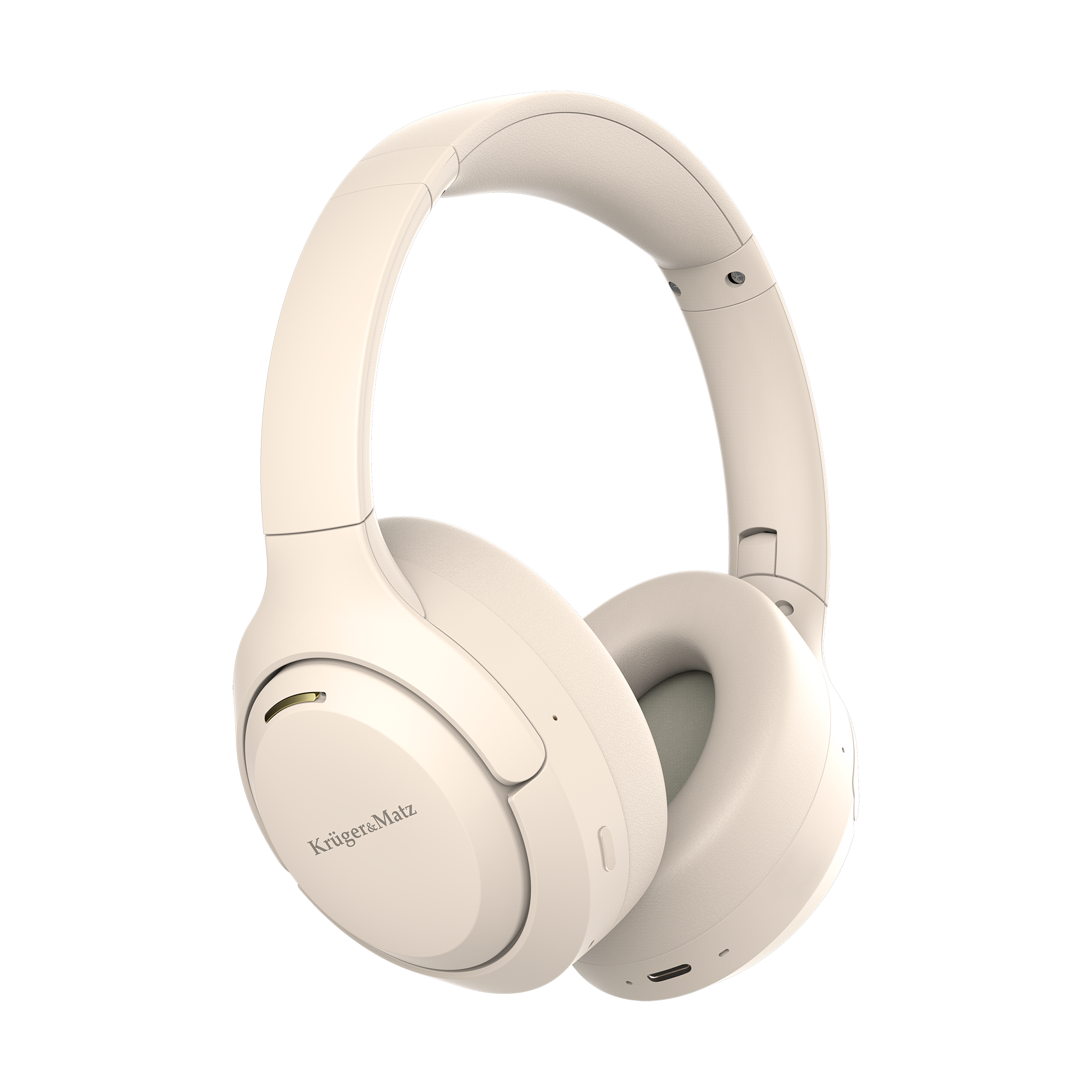 Kruger&matz F8a Beige Kabellose On-ear-kopfhörer Mit Anc