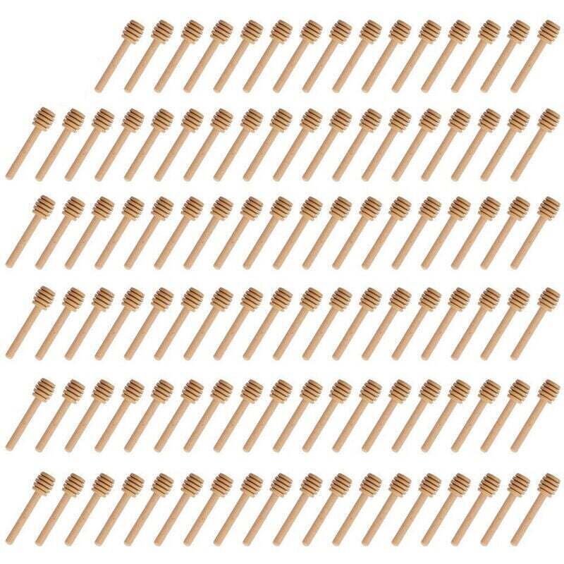 Mini-honiglöffel Aus Holz Für Küche Und Esszimmer, 100er-set