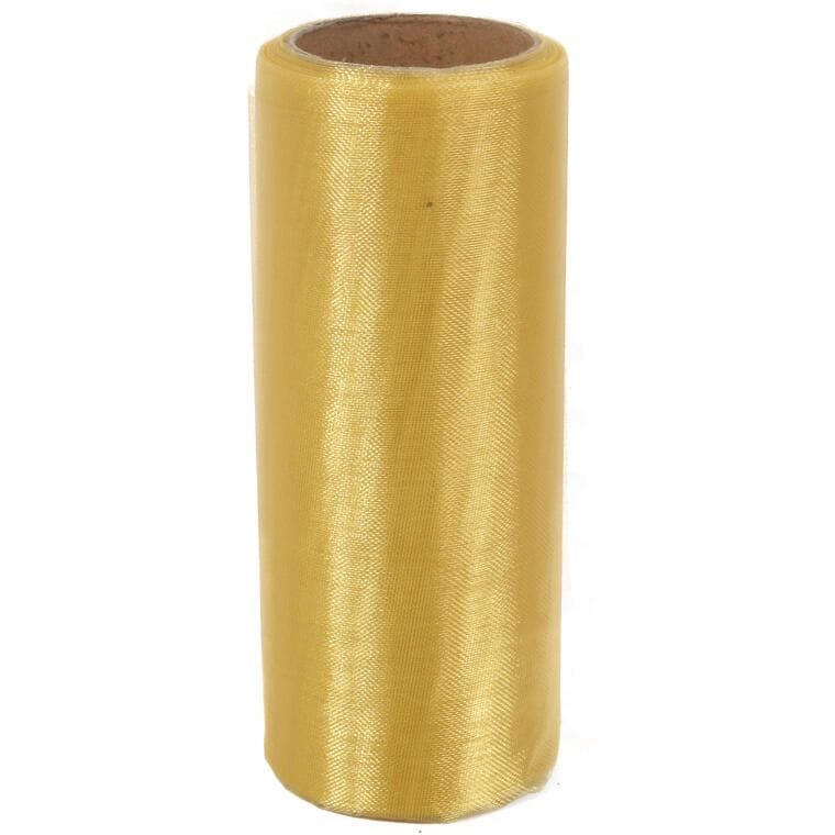 Goldene Organza Für Dekorationen Und Blumenarrangements, Breite 12 Cm, Länge 9 M