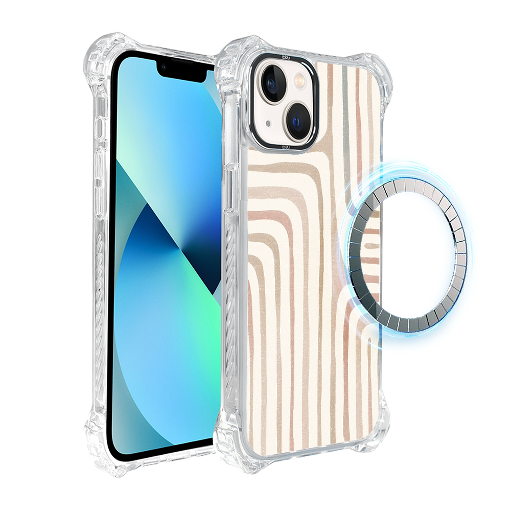 Iphone 13 Ibizu Dropguard Ultra Hülle Mit Magsafe, Boho, Sandlabyrinth