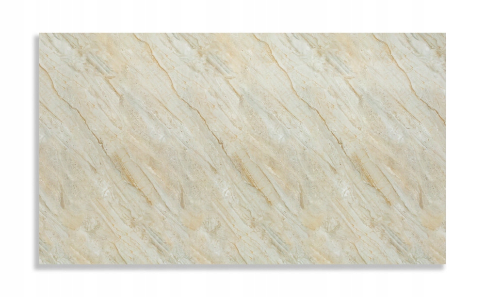 Dekorative, Selbstklebende Pvc-platte, Beigefarbener Marmor, 280 X 60 Cm