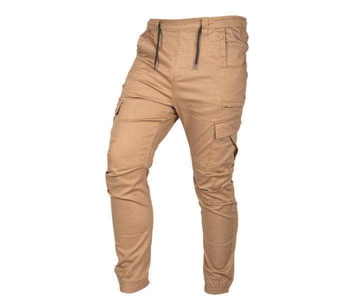 Beigefarbene Outdoor-jogginghose, Größe M - T, N81-285-m