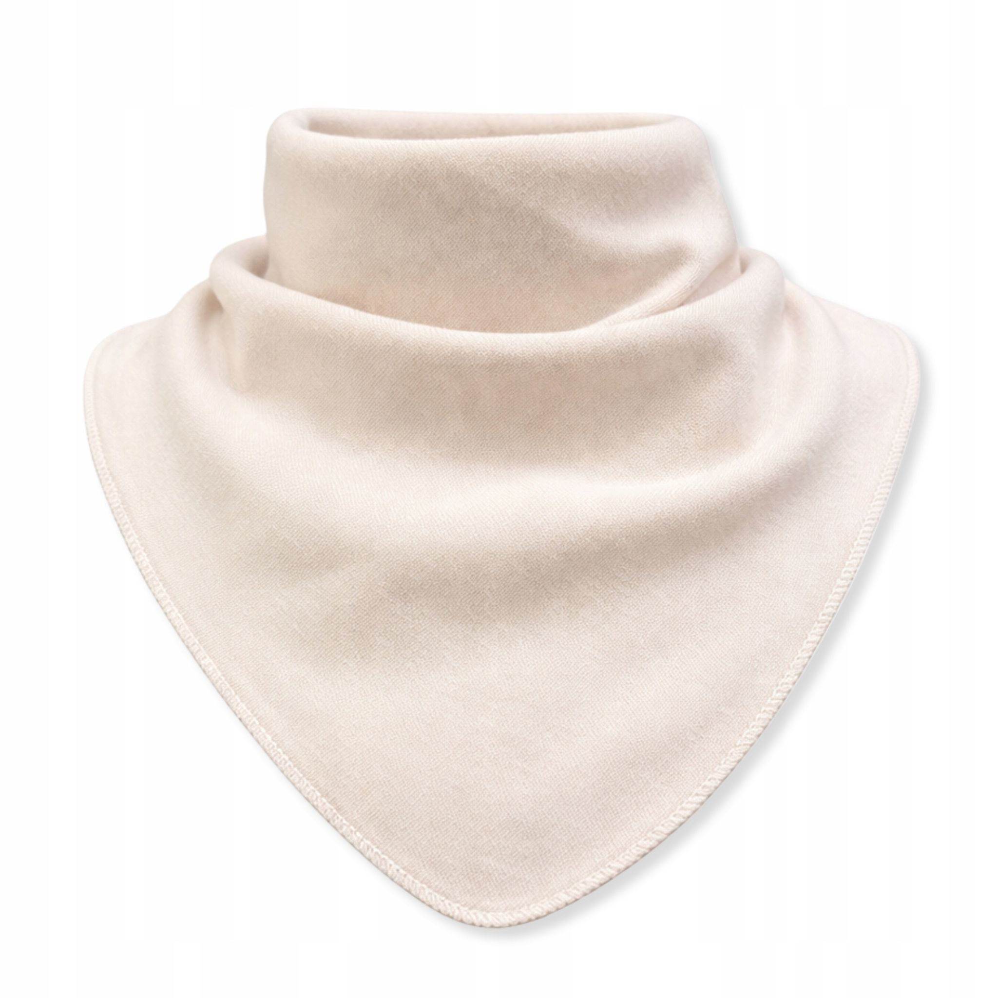 Kinder-rollkragenschal, 100 % Baumwolle, Größe 1-3 L, Frühling/herbst, Sandbeige
