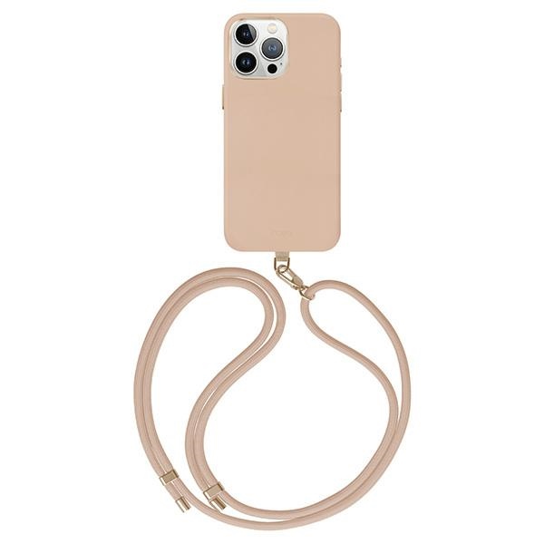 Uniq Coehl Muse Iphone 15 Pro Hülle 6,1" Magnetisches Ladekabel, Dusty Nude