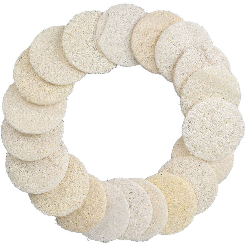 20-teiliges Set Weicher Peeling-gesichtsschwämme Zur Hautreinigung Und Make-up-entfernung, Körperbürste