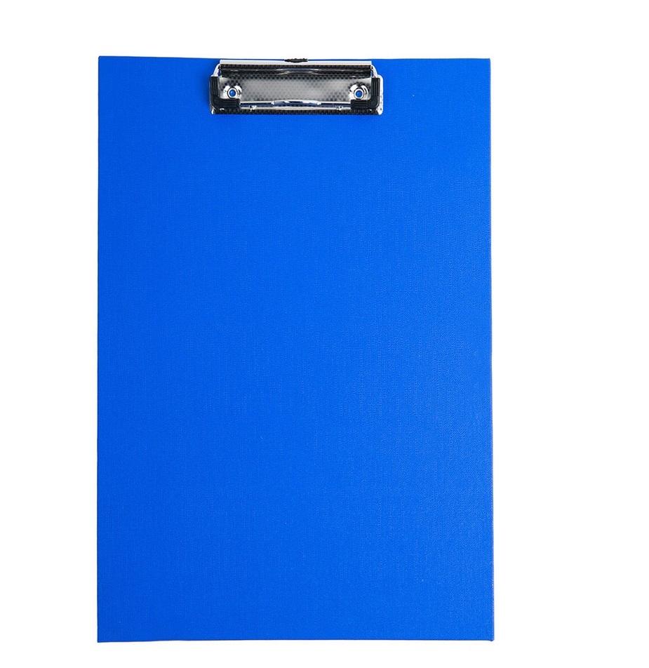 A5 Pvc-platte Mit Clip, Blau D.rect
