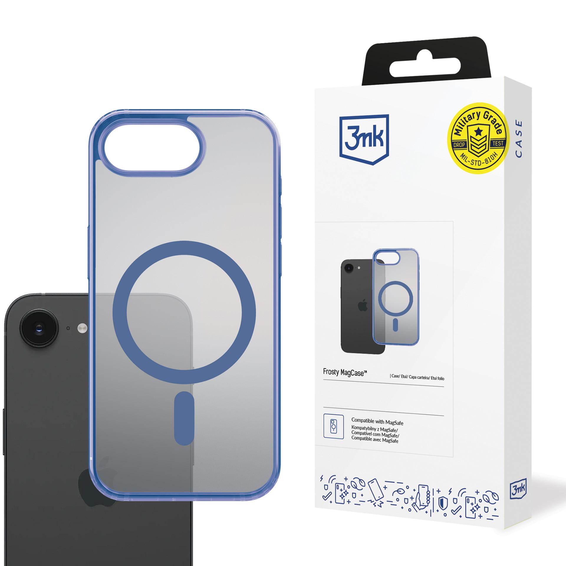 Apple Iphone 16e - 3mk Frosty Magcase Blau