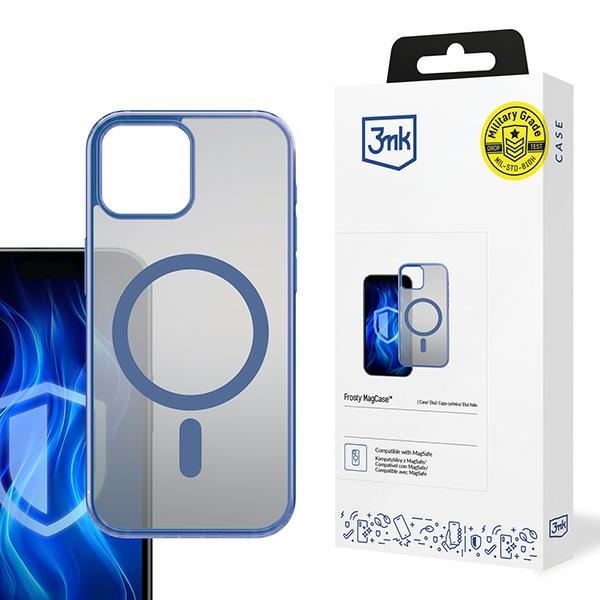 Apple Iphone 15 Plus – 3mk Frosty Magcase Blau
