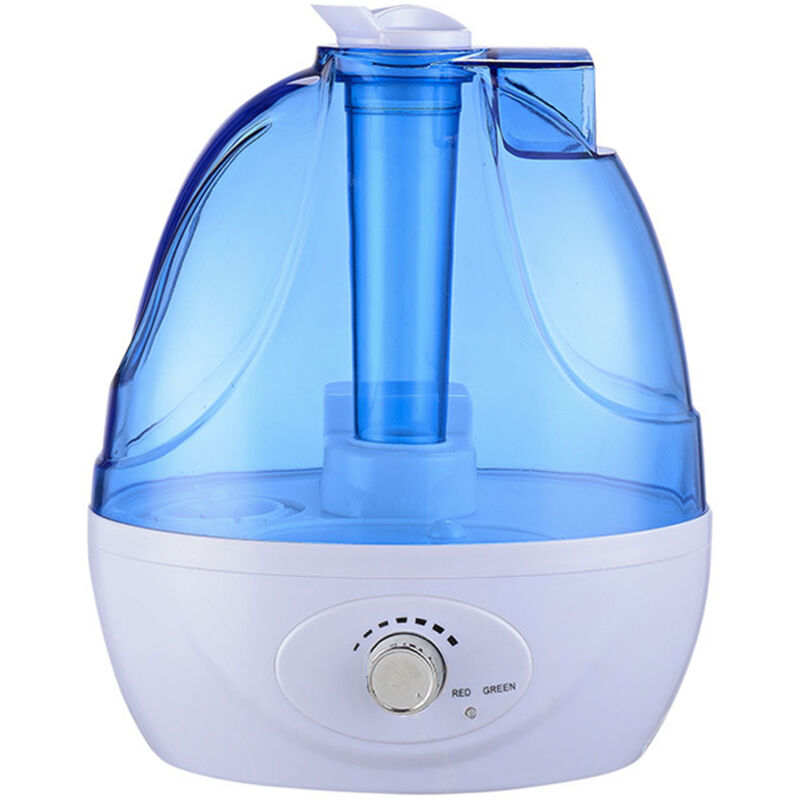 Ultraschall-luftbefeuchter, 2,5 L Wassertank, Einstellbar, Automatische Abschaltung, Extrem Leise, Blau