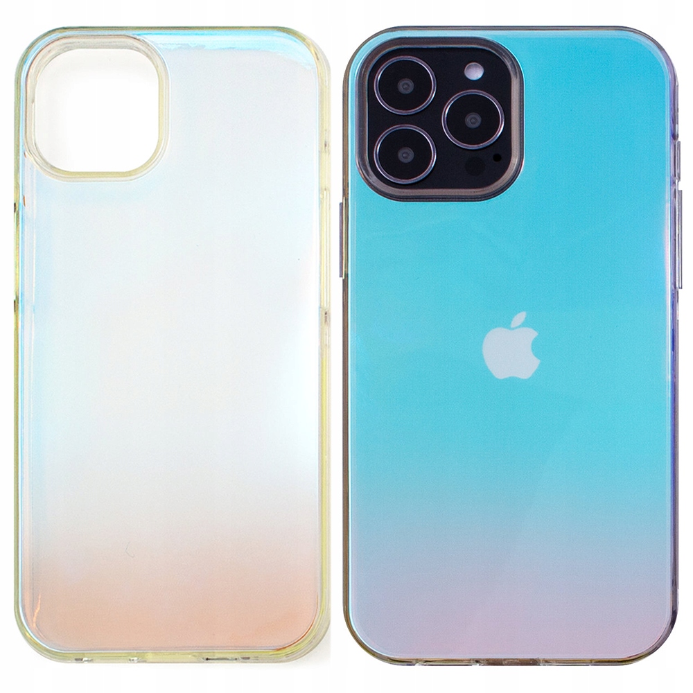 Aurora Case Iphone 12 Pro Max Gelhülle Neonblau