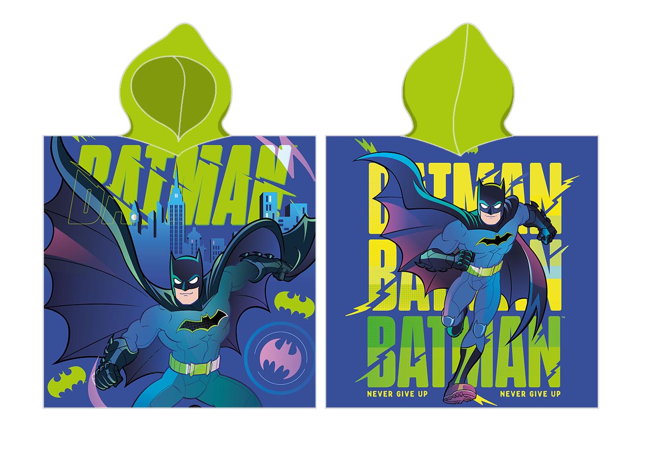 Batman Kinder-kapuzenponcho-badetuch Marvel