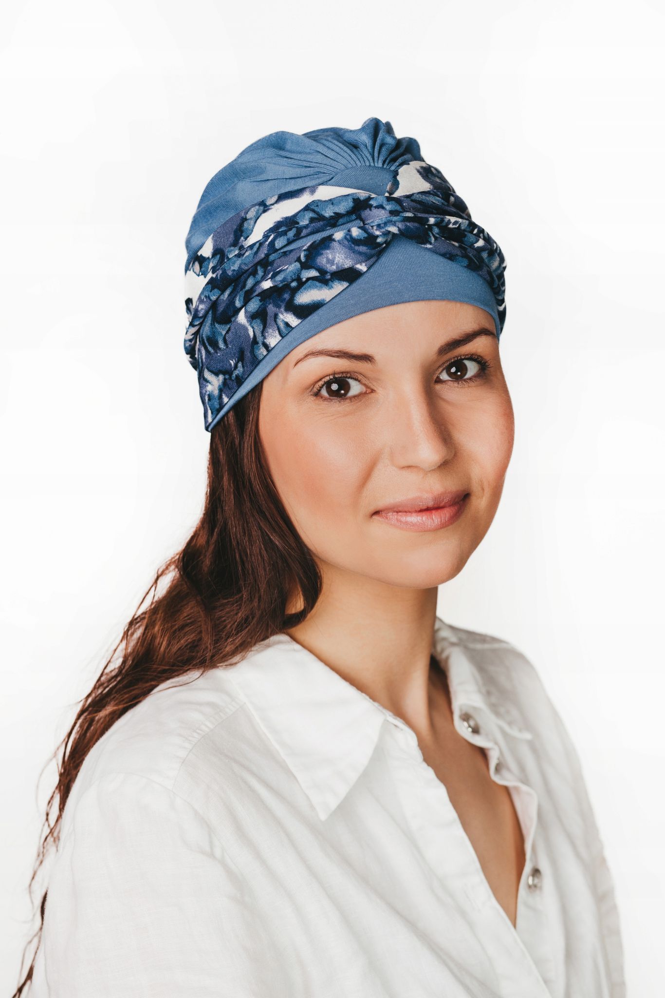 Damen-frühlingsturban Lena 116-444, Weicher Schal, Auch Nach Der Chemotherapie