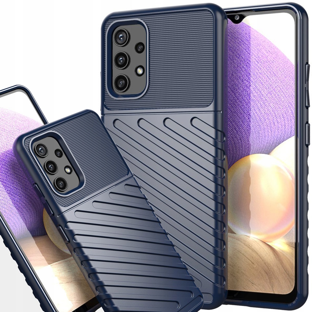 Thunder Case Flexible Schutzhülle Aus Panzermaterial Für Nokia 5.4, Blau