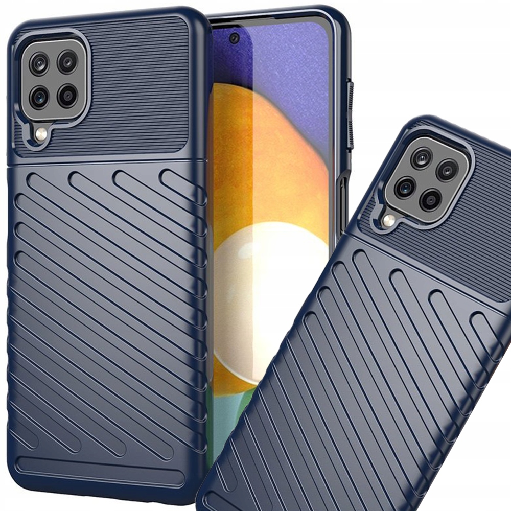 Thunder Case Flexible Schutzhülle Für Samsung Galaxy A22 4g, Blau