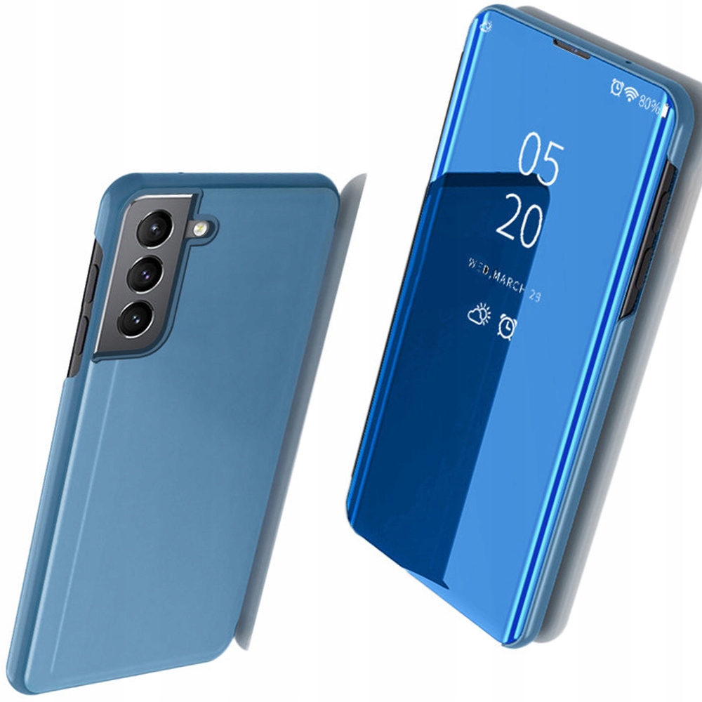 Transparente Schutzhülle Für Samsung Galaxy S22+ (s22 Plus) Blau