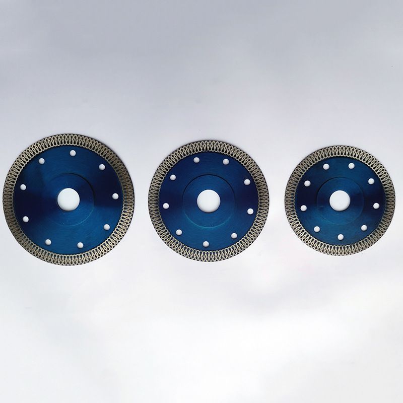 Diamanttrennscheibe, Ø 125 X 22,23 X H 10 Mm, 1,2 Mm Extra Dünn, X-zähne Turbo-netzrand, Diamanttrennscheibe Zum Trennen Und Schneiden Von Keramik, Fliesen, Marmor Und Naturstein