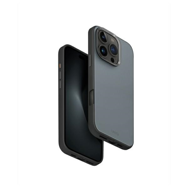 Uniq Lyden Ds Iphone 16 Pro 6,3" Magclick Ladehülle Blau-schwarz/verwaschen Blau-schwarz