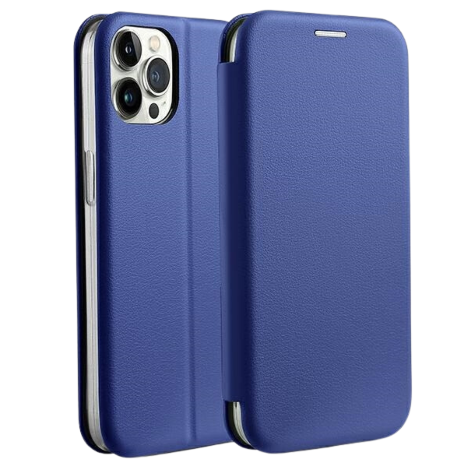 Beline Book Magnetische Hülle Für Iphone 14 Pro 6,1 Blau/blau